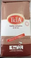 Mängden socker i Tria Farine Complète 1 kg