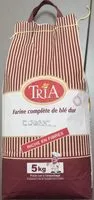Mängden socker i Tria Farine Complète 5 kg