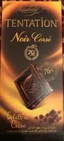 Mängden socker i Chocolat Noir 72% Cacao