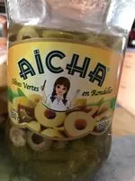 Mängden socker i Aïcha olives vertes