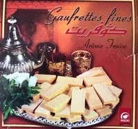 Mängden socker i Gaufrettes fines