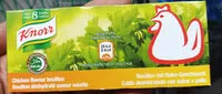Mängden socker i Knorr Chicken Bouillon Stock Cubes 8S
