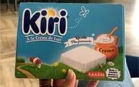 Mängden socker i Kiri à la crème de lait