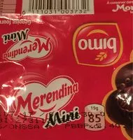 Mängden socker i Genoise chocolat merendina