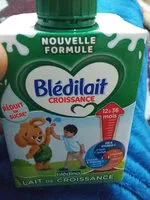 Mängden socker i Blédilait Croissance