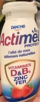 Mängden socker i Actimel