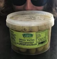 Mängden socker i Olives verte dénoyautées