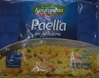 Mängden socker i Paëlla de Poisson surgelée
