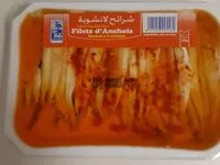 Mängden socker i Filets anchois