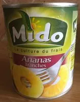 Mängden socker i Ananas Tranches