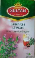 Mängden socker i Sultan, green tea with oregano, oregano
