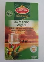 Mängden socker i Sultan Tea Maroc Zagora