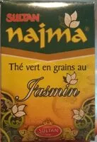 Mängden socker i Thé vert en grains au jasmin
