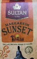 Mängden socker i Marrakesh sunset