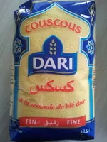 Mängden socker i Couscous fin