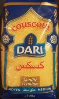 Mängden socker i Couscous medium | Couscous Moyen