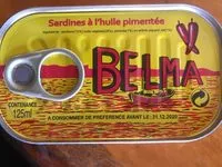 Mängden socker i Sardines a l'huile pimentee