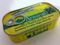 Mängden socker i Sardine à L'huile D'olive Extra Vierge 120g