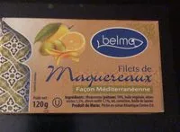 Mängden socker i Filets de Maquereaux