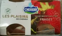 Mängden socker i CHERGUI Yaourt Brassé sur Lit de Fraises