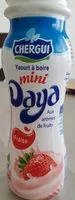 Mängden socker i Mini Daya fraise