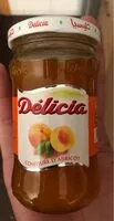 Mängden socker i Délicia - confiture d'abricot