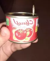 Mängden socker i Puree de tomate