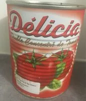 Mängden socker i Double concentre de tomate