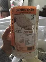 Mängden socker i Galettes de riz