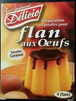 Mängden socker i Flan aux oeufs