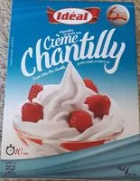 Mängden socker i Crème chantilly