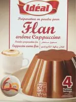 Mängden socker i Flan arôme Cappuccino
