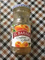 Mängden socker i El Baraka Confiture D'abricots 430 G
