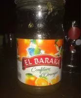 Mängden socker i Confiture d'oranges