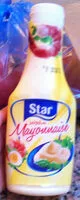 Mängden socker i Star mayonaise