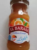 Mängden socker i Confiture d'oranges