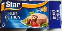 Mängden socker i Filet de thon