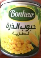 Mängden socker i Maïs doux en grains