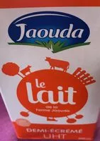 Mängden socker i Le Lait demi écrémé