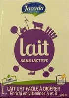 Mängden socker i Lait sans lactose