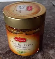 Mängden socker i Miel de thym