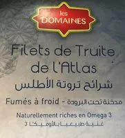 Mängden socker i Filet de truite de l'atlas