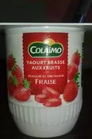 Mängden socker i Yaourt brassé aux fruits