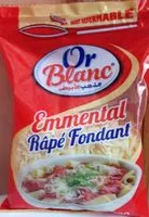 Mängden socker i Emmental râpé fondant