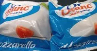 Mängden socker i Mozarella or blanc