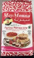 Mängden socker i MayMouna Farine Pâtissière 1 kg