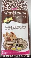 Mängden socker i MayMouna Farine Complète 2 kg