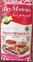 Mängden socker i MayMouna Farine Pâtissière 2 kg