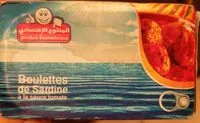 Mängden socker i Boulettes de sardines à la sauce tomate