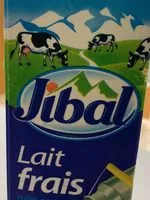 Mängden socker i Lait Frais entier pasteurisé
